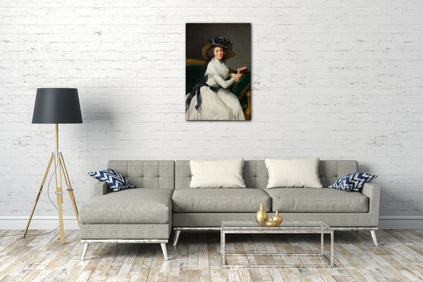 Leinwandbild Élisabeth Louise Vigée Le Brun - Comtesse de la Châtre (Marie Charlotte Louise Perrette Aglaé Bontemps, 1762-1848)