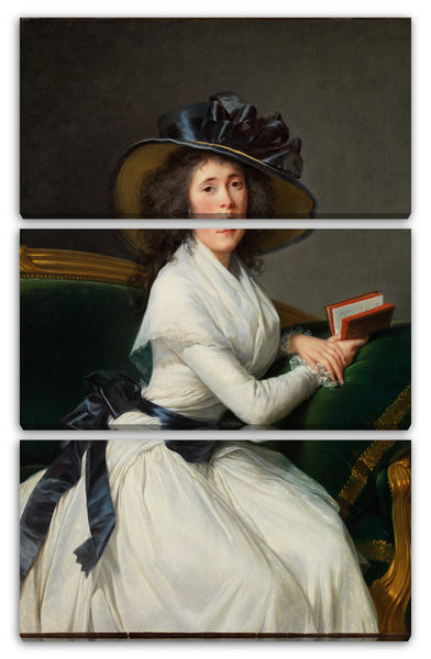 Leinwandbild Élisabeth Louise Vigée Le Brun - Comtesse de la Châtre (Marie Charlotte Louise Perrette Aglaé Bontemps, 1762-1848)