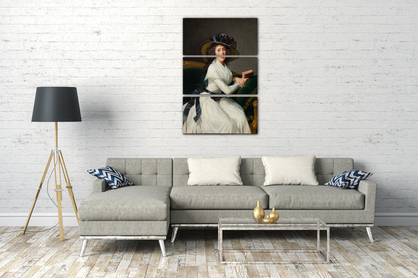 Leinwandbild Élisabeth Louise Vigée Le Brun - Comtesse de la Châtre (Marie Charlotte Louise Perrette Aglaé Bontemps, 1762-1848)