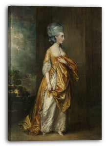 Leinwandbild Thomas Gainsborough - Frau Grace Dalrymple Elliott (1754? -1823)