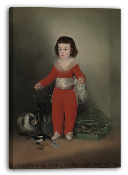 Leinwandbild Goya - Manuel Osorio Manrique de Zuñiga (1784-1792)
