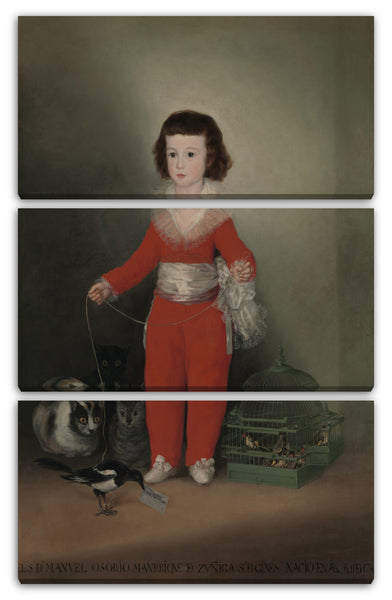 Leinwandbild Goya - Manuel Osorio Manrique de Zuñiga (1784-1792)