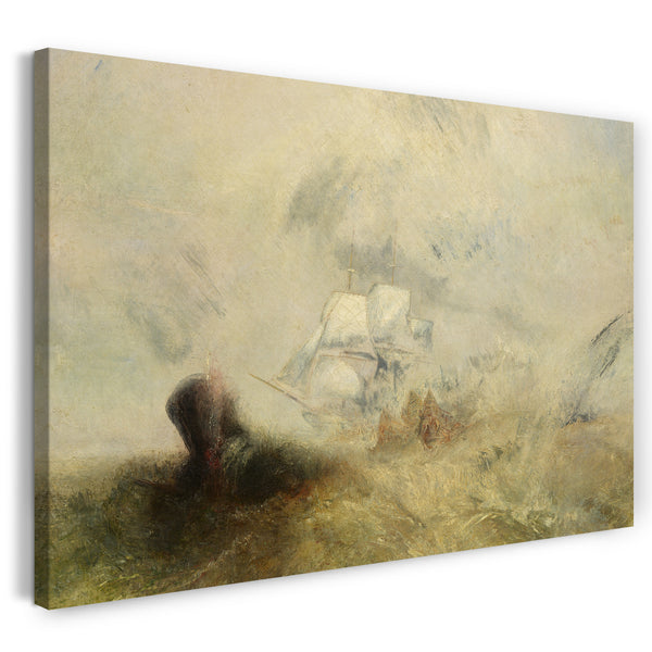 Leinwandbild Joseph Mallord William Turner - Walfänger