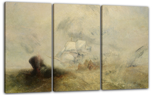 Leinwandbild Joseph Mallord William Turner - Walfänger