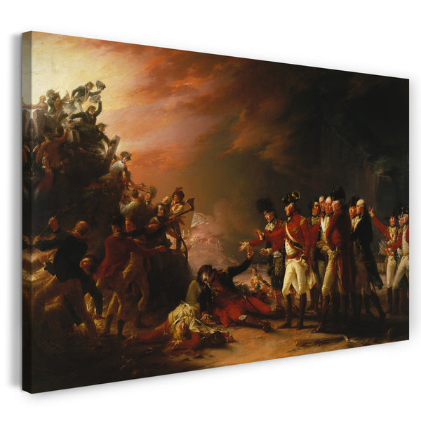 Leinwandbild John Trumbull - Die Sortie durch bei der Garnison von Gibraltar