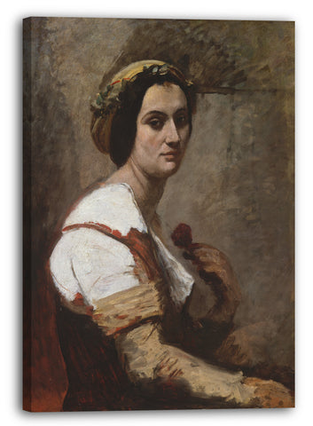 Leinwandbild Camille Corot - Sibylle