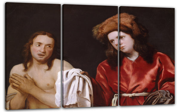 Leinwandbild Michiel Sweerts - Kleidung der Nackten