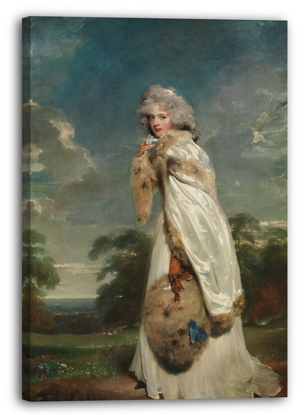 Leinwandbild Sir Thomas Lawrence - Elizabeth Farren (geboren um 1759, gestorben 1829), spätere Gräfin von Derby