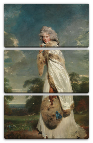Leinwandbild Sir Thomas Lawrence - Elizabeth Farren (geboren um 1759, gestorben 1829), spätere Gräfin von Derby