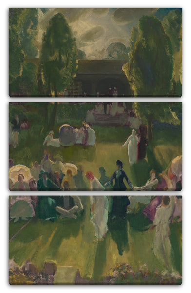Leinwandbild George Bellows - Tennis in Newport