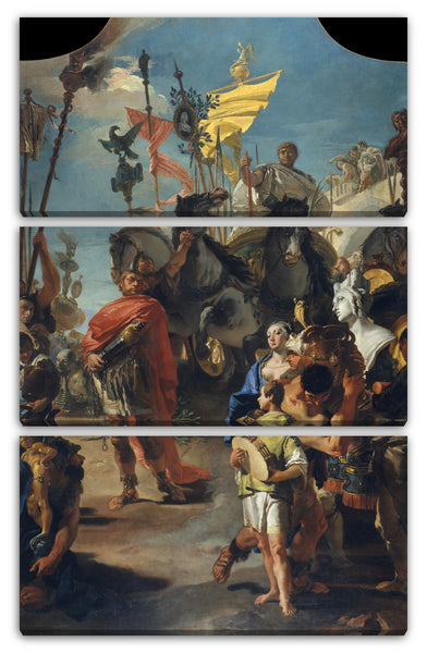 Leinwandbild Giovanni Battista Tiepolo - Der Triumph von Marius