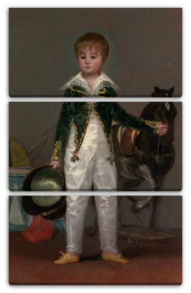 Leinwandbild Goya - José Costa y Bonells (gestorben 1870), genannt Pepito