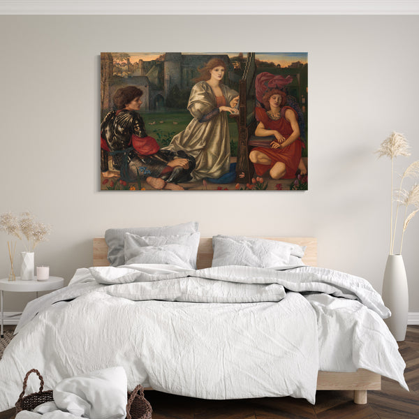Leinwandbild Sir Edward Burne-Jones - Das Liebeslied