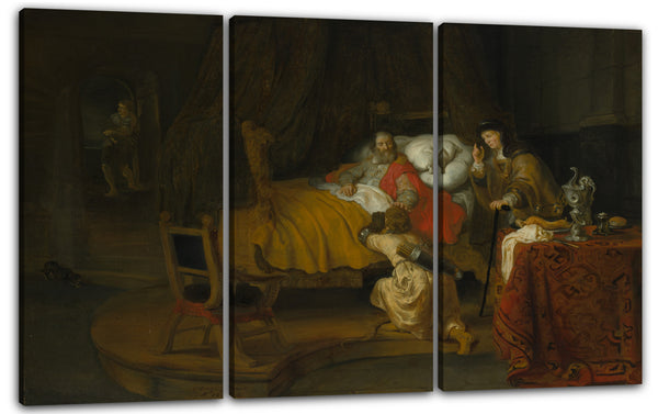 Leinwandbild Gerbrand van den Eeckhout - Isaac Segen Jakob