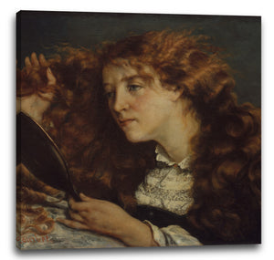 Leinwandbild Gustave Courbet - Jo, La Belle Irlandaise