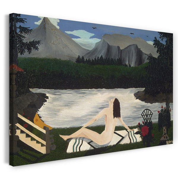 Leinwandbild Horaz Pippin - Dame des Sees