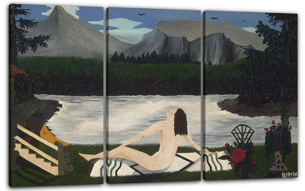 Leinwandbild Horaz Pippin - Dame des Sees