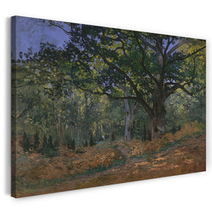 Leinwandbild Claude Monet - Die Bodmer Eiche, Fontainebleau Wald