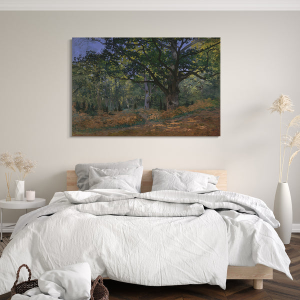 Leinwandbild Claude Monet - Die Bodmer Eiche, Fontainebleau Wald