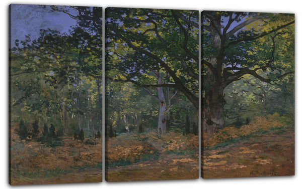 Leinwandbild Claude Monet - Die Bodmer Eiche, Fontainebleau Wald