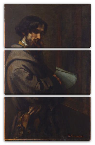 Leinwandbild Gustave Courbet - Alphonse Promayet (1822-1872)