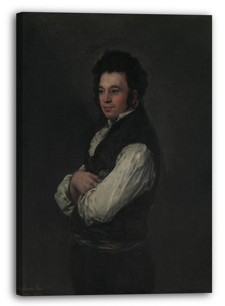 Leinwandbild Goya - Tiburcio Pérez y Cuervo (1785 / 86-1841), der Architekt
