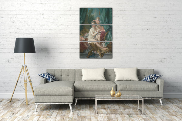 Leinwandbild François Boucher - Die Toilette der Venus