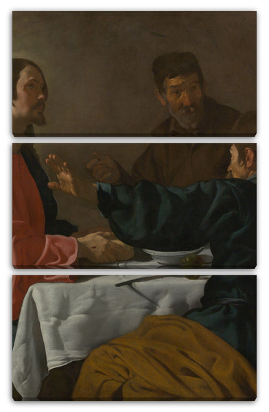 Leinwandbild Velázquez - Das Abendmahl in Emmaus