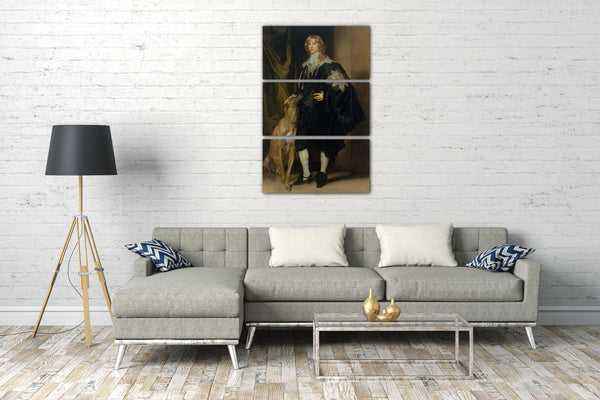 Leinwandbild Anthony van Dyck - James Stuart (1612-1655), Herzog von Richmond und Lennox