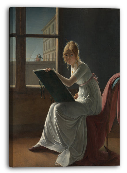 Leinwandbild Marie Denise Villers - Marie Joséphine Charlotte von Val d'Ognes (gest. 1868)