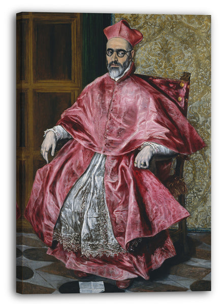 Leinwandbild El Greco - Kardinal Fernando Niño de Guevara (1541-1609)