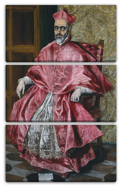 Leinwandbild El Greco - Kardinal Fernando Niño de Guevara (1541-1609)
