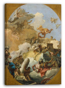 Leinwandbild Giovanni Battista Tiepolo - Die Apotheose der spanischen Monarchie