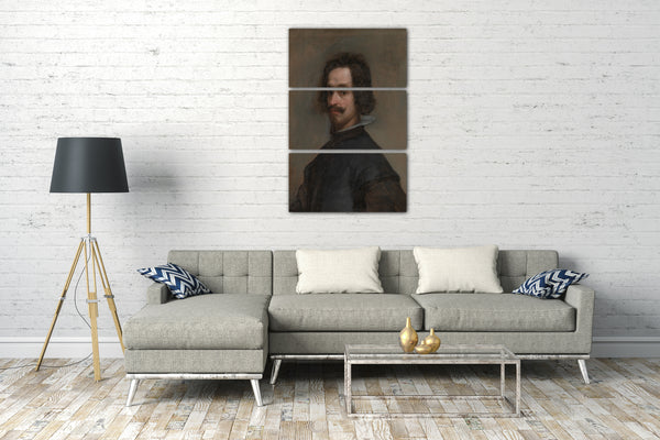 Leinwandbild Velázquez - Portrait eines Mannes
