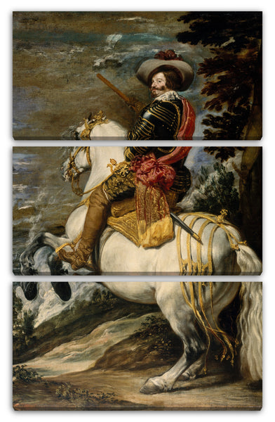 Leinwandbild Velázquez zugeschrieben - Don Gaspar de Guzmán (1587-1645), Graf Herzog von Olivares
