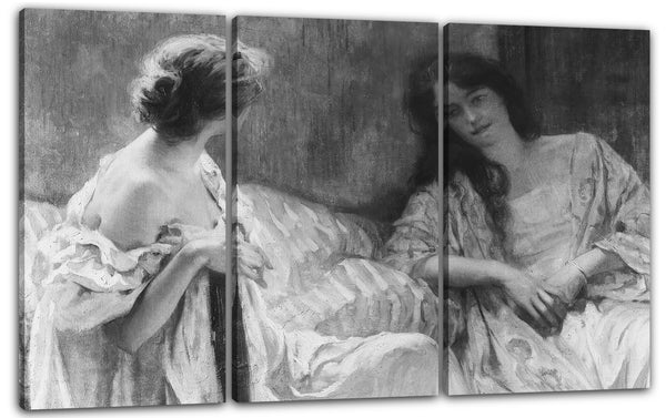 Leinwandbild Francis Coates Jones - Die Schwestern