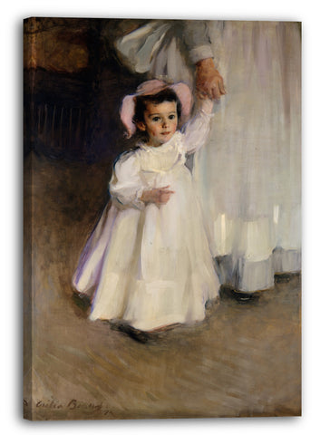 Leinwandbild Cecilia Beaux - Ernesta (Kind mit Krankenschwester)