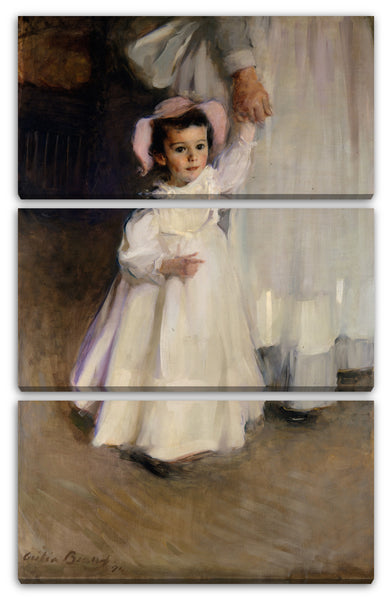Leinwandbild Cecilia Beaux - Ernesta (Kind mit Krankenschwester)