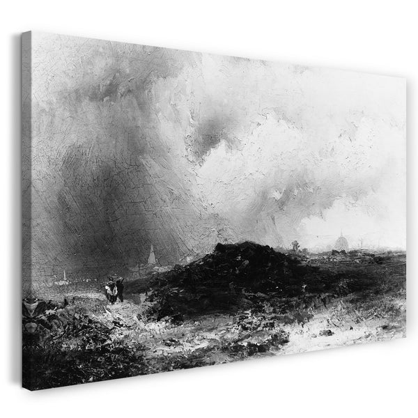 Leinwandbild James Hamilton - Auf Hampstead Heath
