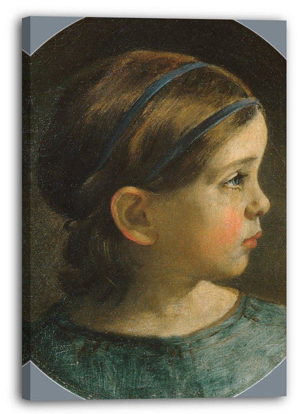Leinwandbild William Seite - Tochter von William Page (wahrscheinlich Mary Page)