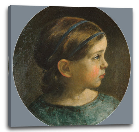 Leinwandbild William Seite - Tochter von William Page (wahrscheinlich Mary Page)