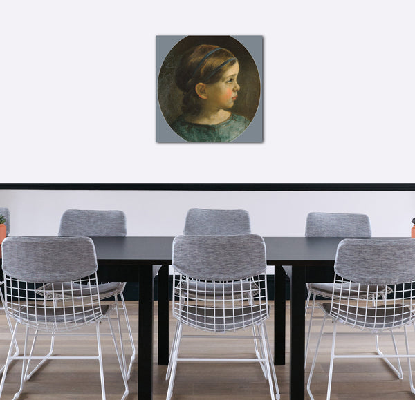 Leinwandbild William Seite - Tochter von William Page (wahrscheinlich Mary Page)
