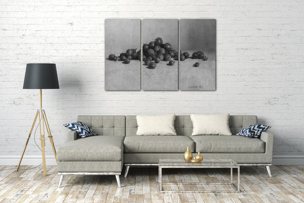 Leinwandbild Joseph Decker - Stachelbeeren
