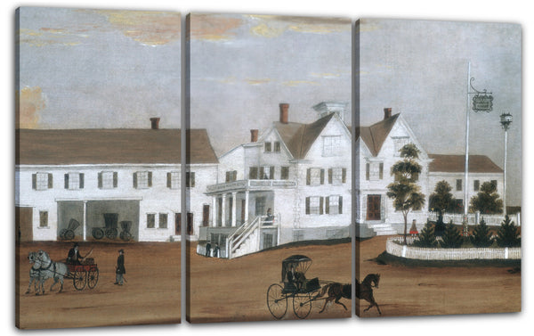 Leinwandbild 1882 - Hudson-Haus