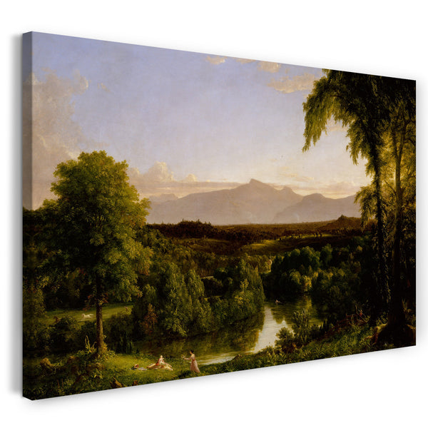Leinwandbild Thomas Cole - Blick auf den Catskill-Frühherbst