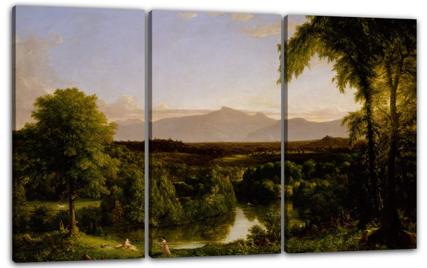 Leinwandbild Thomas Cole - Blick auf den Catskill-Frühherbst