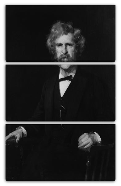 Leinwandbild Charles Noel Flagg - Mark Twain