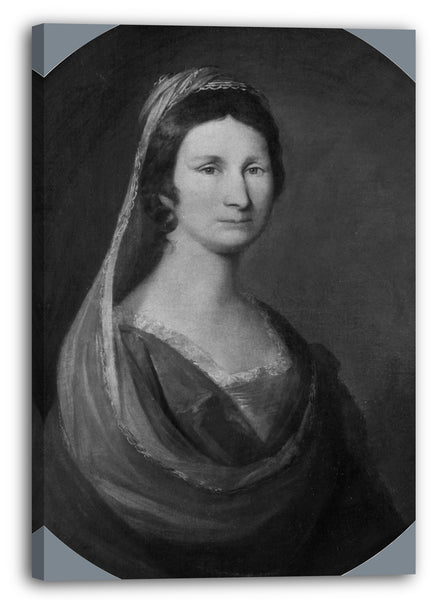 Leinwandbild Matthew Pratt - Frau Peter De Lancey