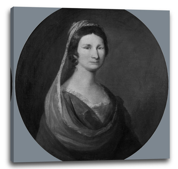 Leinwandbild Matthew Pratt - Frau Peter De Lancey