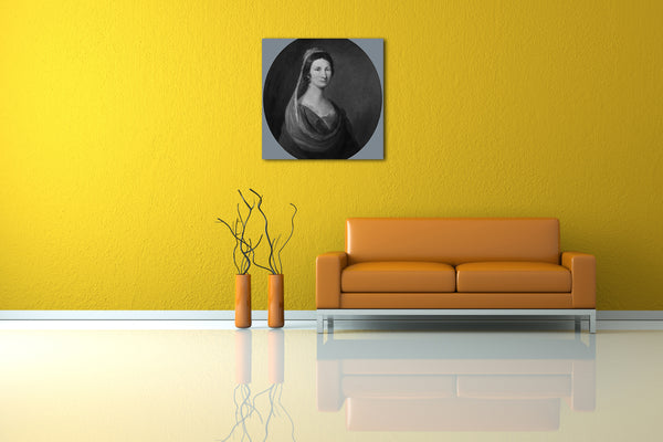 Leinwandbild Matthew Pratt - Frau Peter De Lancey